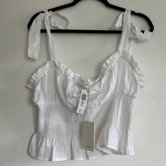 Aritzia Wilfred ballad blouse - Picture 1 of 2